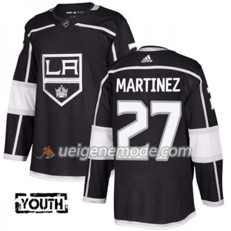 Kinder Eishockey Los Angeles Kings Trikot Alec Martinez 27 Adidas 2017-2018 Schwarz Authentic